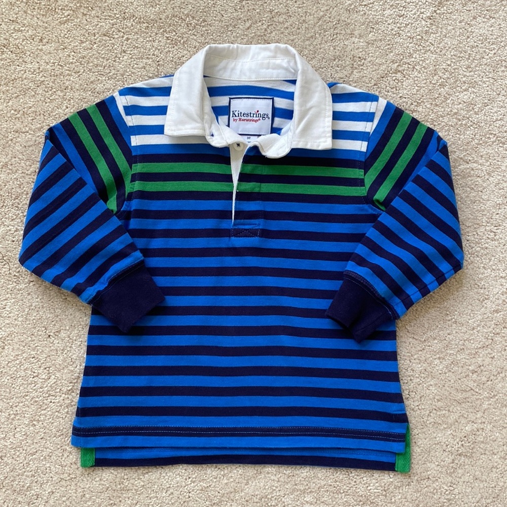 Hartstrings boy striped shirt